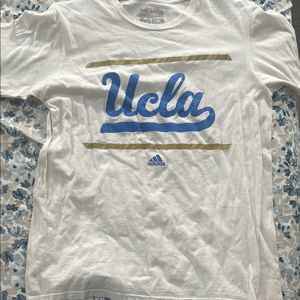 Adidas White and Blue UCLA Tee Men’s